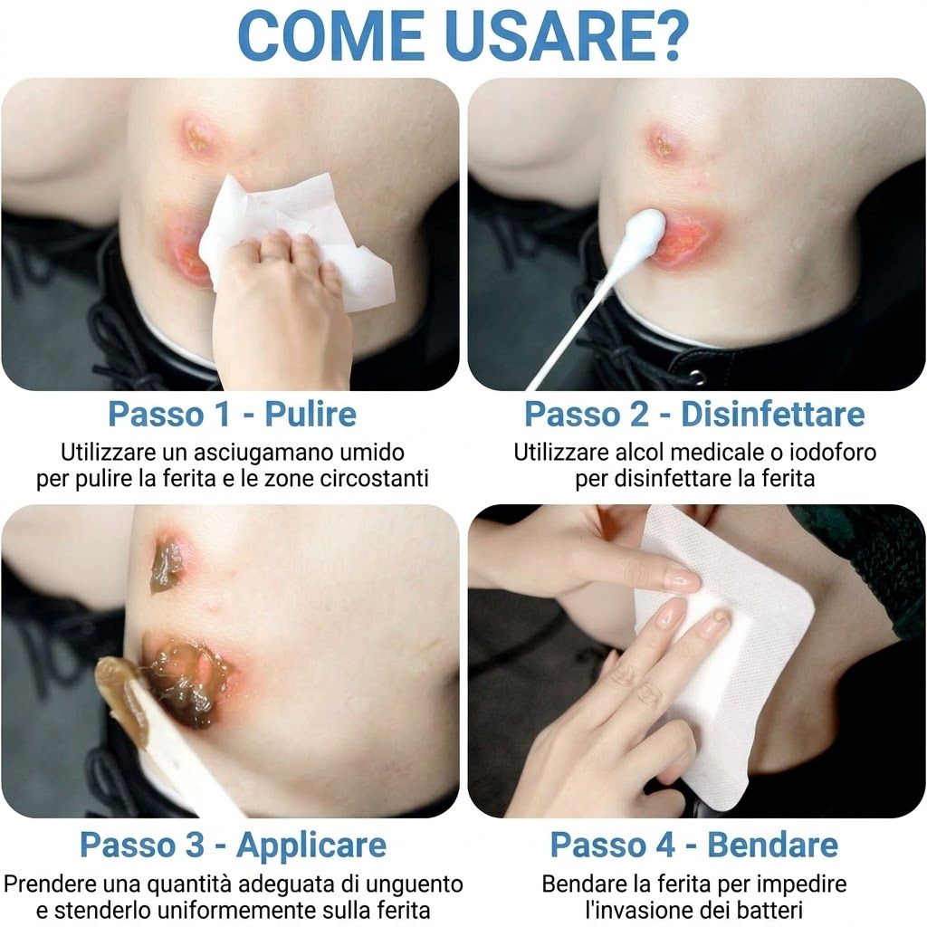 LMNOOP unguento per la cura della pelle ad azione intensiva