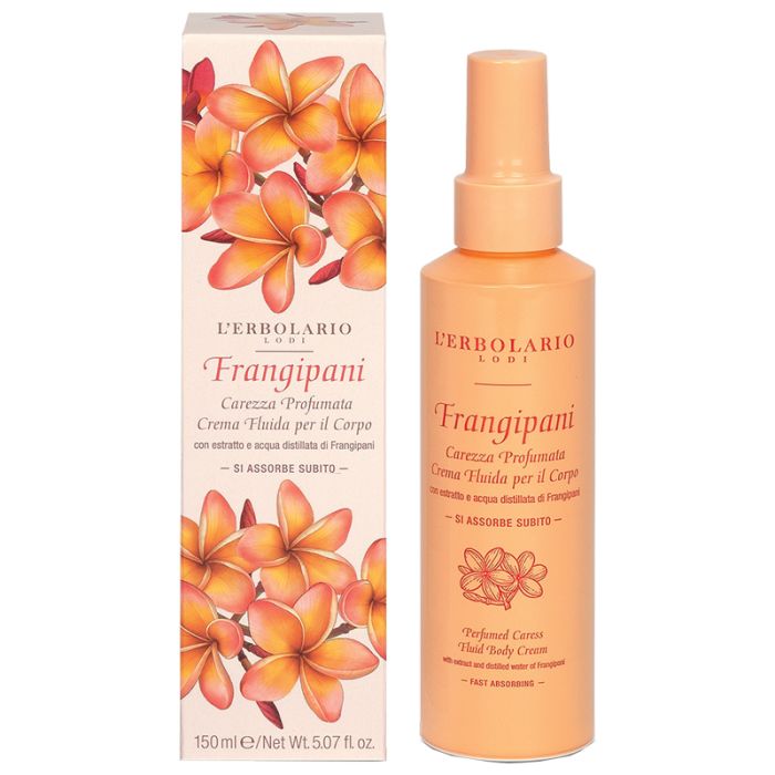 L'Erbolario -  Crema fluida corpo al frangipani