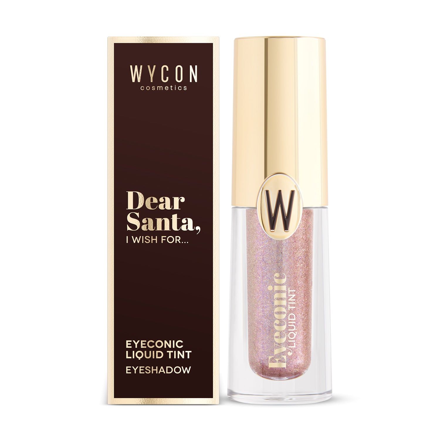 WYCON cosmetics EYECONIC LIQUID TINT Ombretto liquido shimmer luminoso 04 JOY