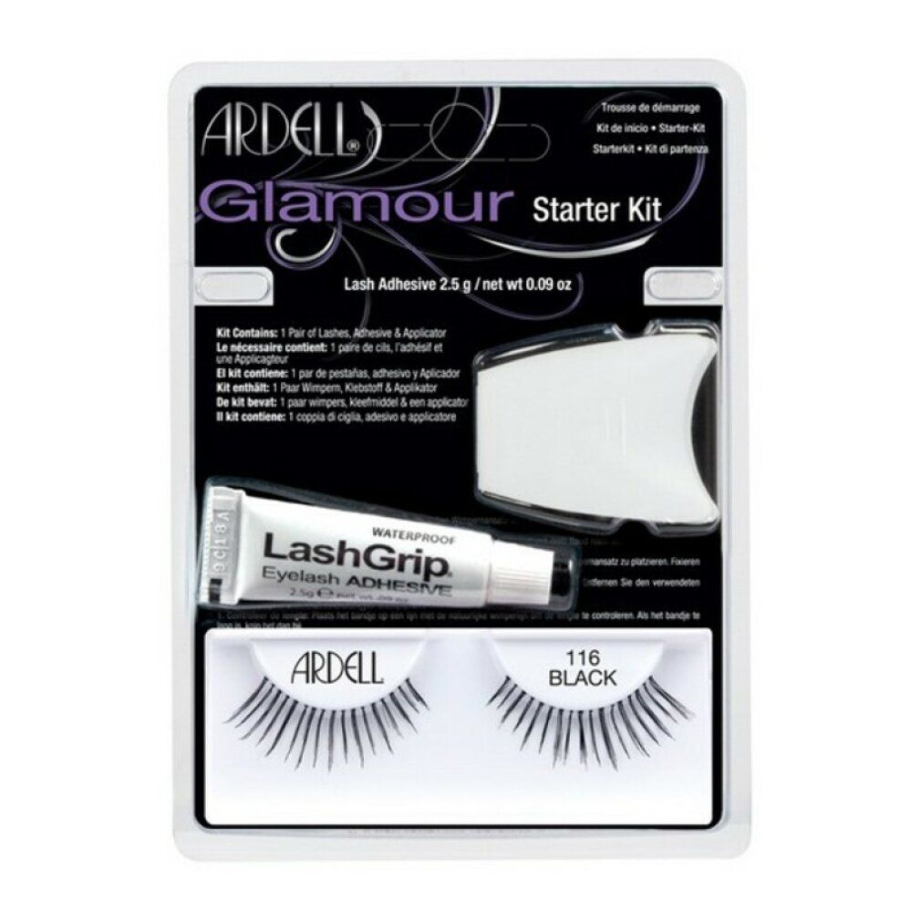 Ardell Glamour Lashes 101 Demi Black Set 3 articoli