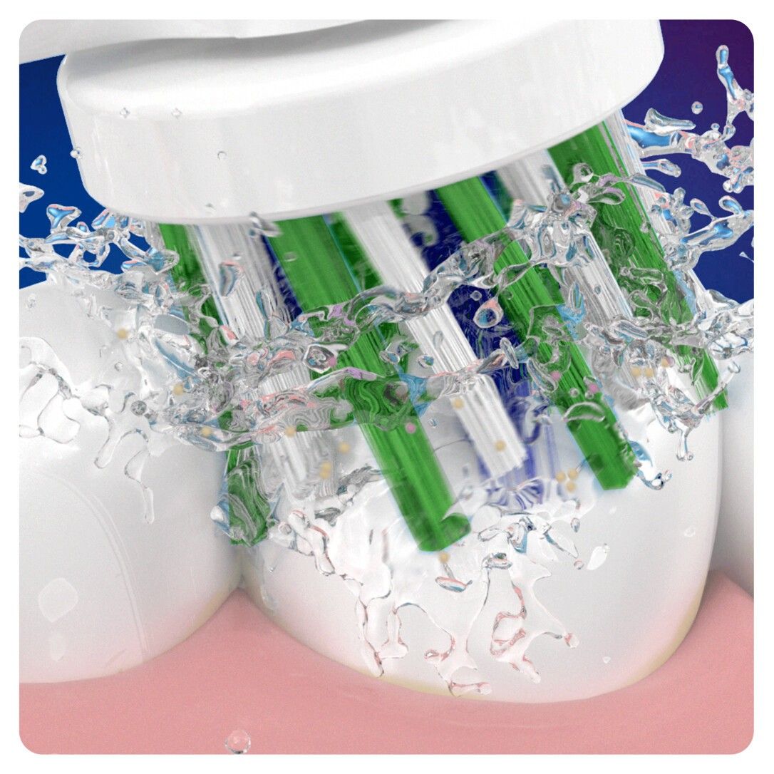 Oral-B CrossAction Cross Action Clean Maximizer 12er FFS 12 pz Bianco