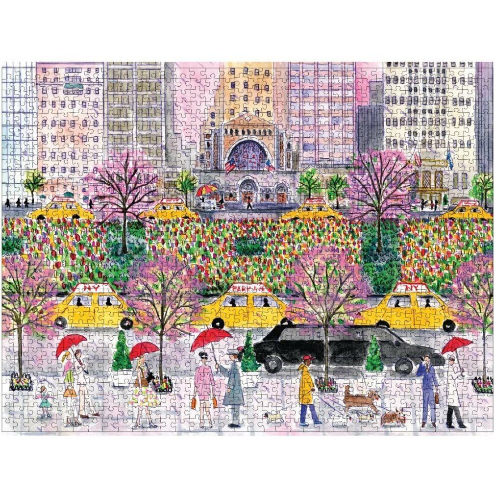 galison Puzzle Primavera su Park Avenue 1000 pezzi