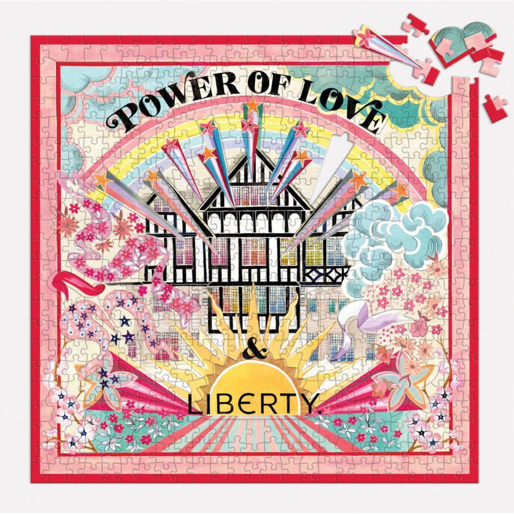 galison puzzle reversibile 2in1 Liberty: il potere dell'amore 500 pezzi