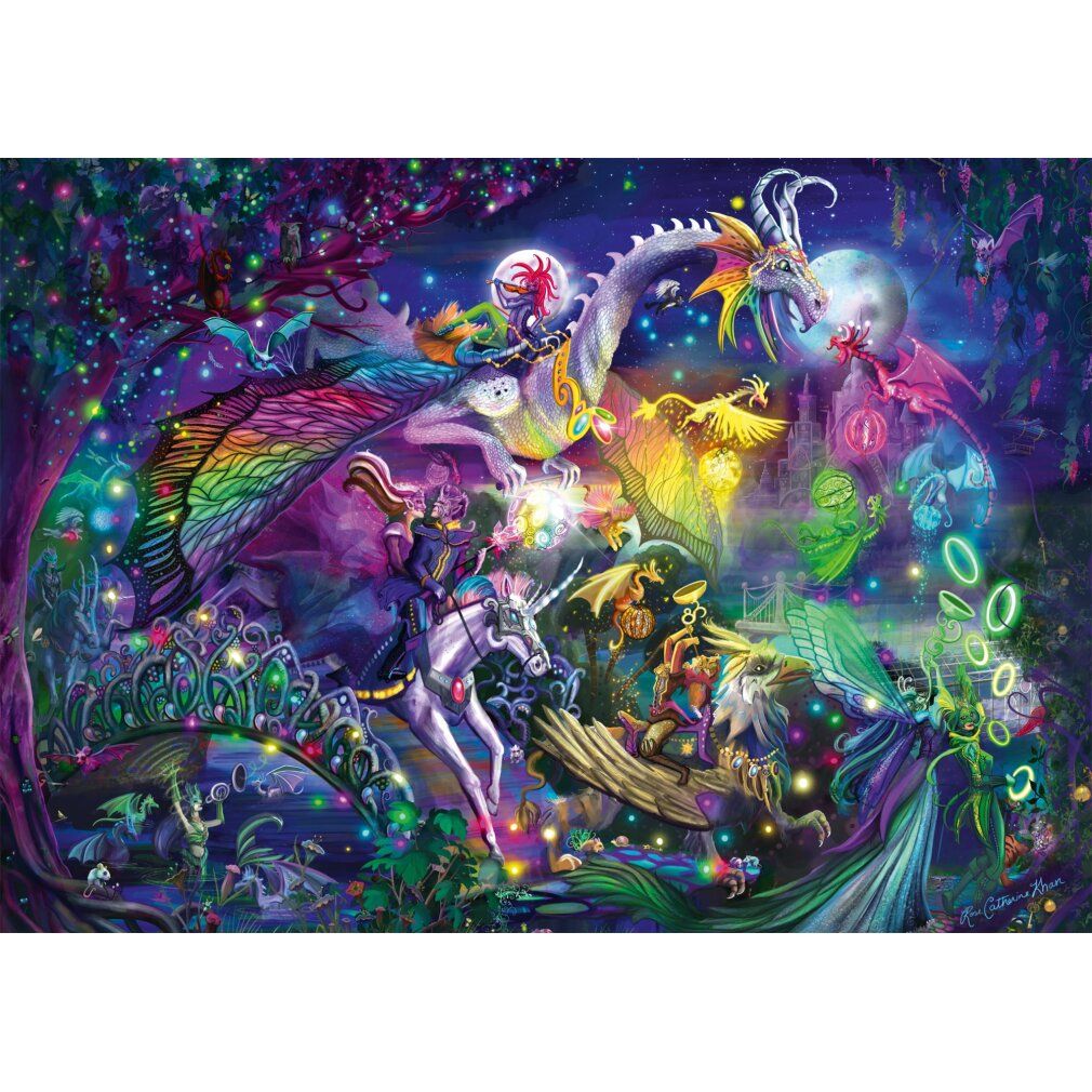 schmidt Puzzle Notte d'estate Circo 1000 pezzi
