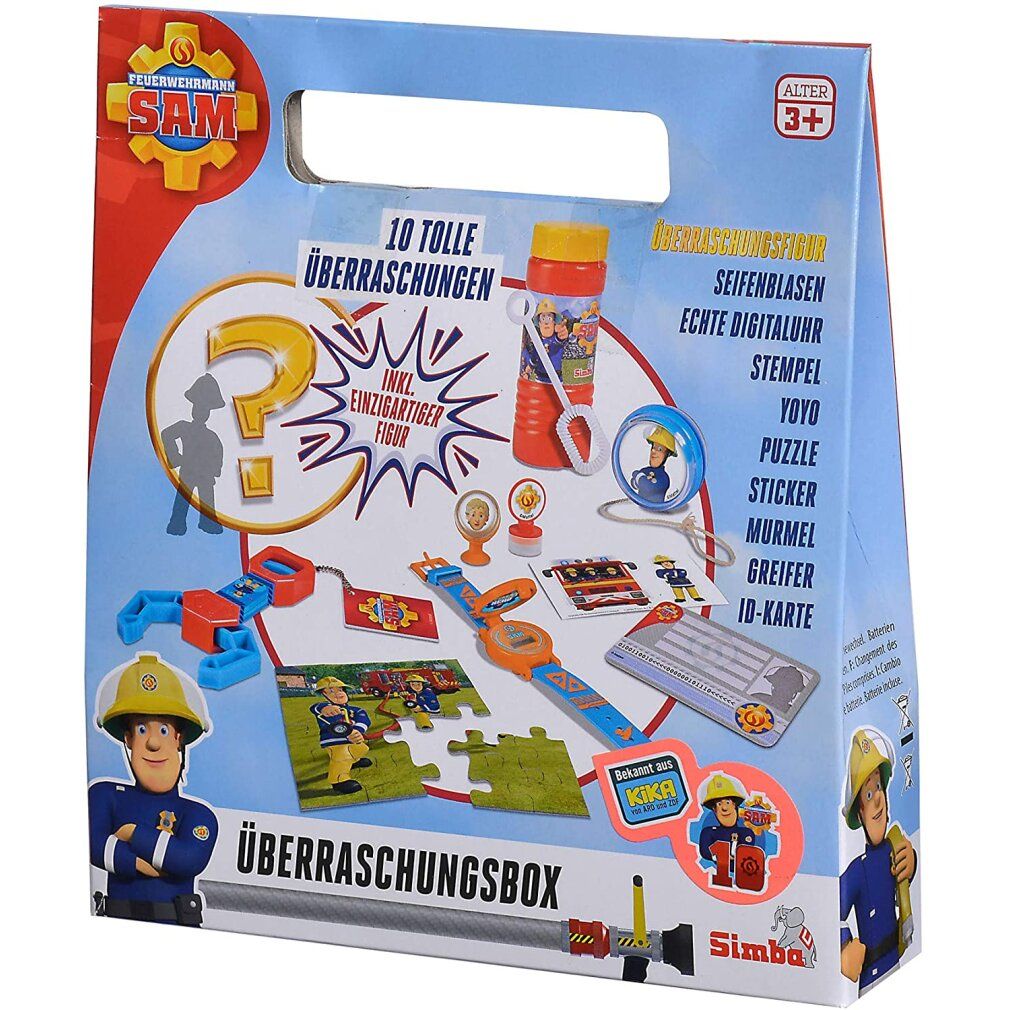 Simba 109251084 - Fireman Sam Surprise Box - 10 tonnellate.