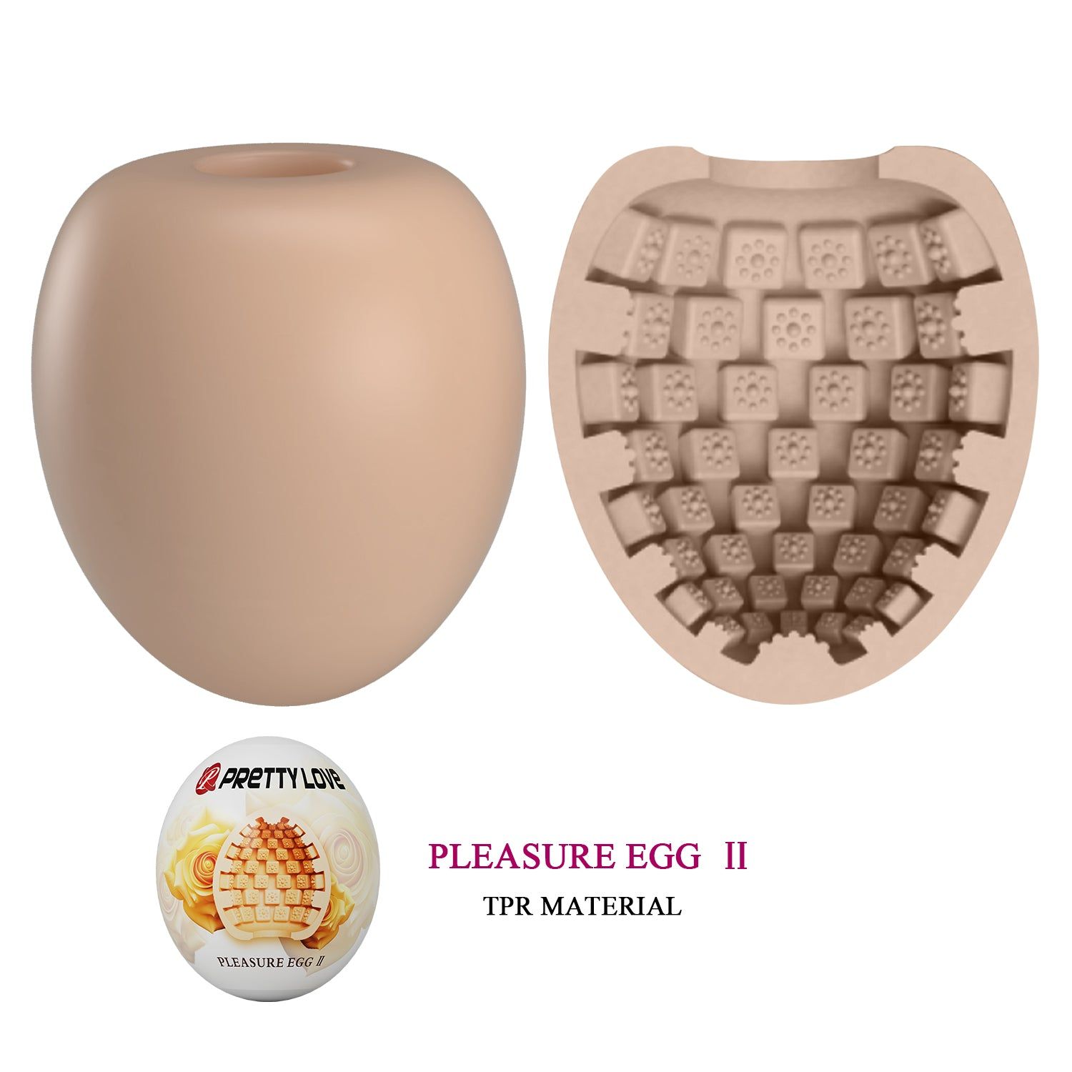 Masturbatore Pleasure Egg