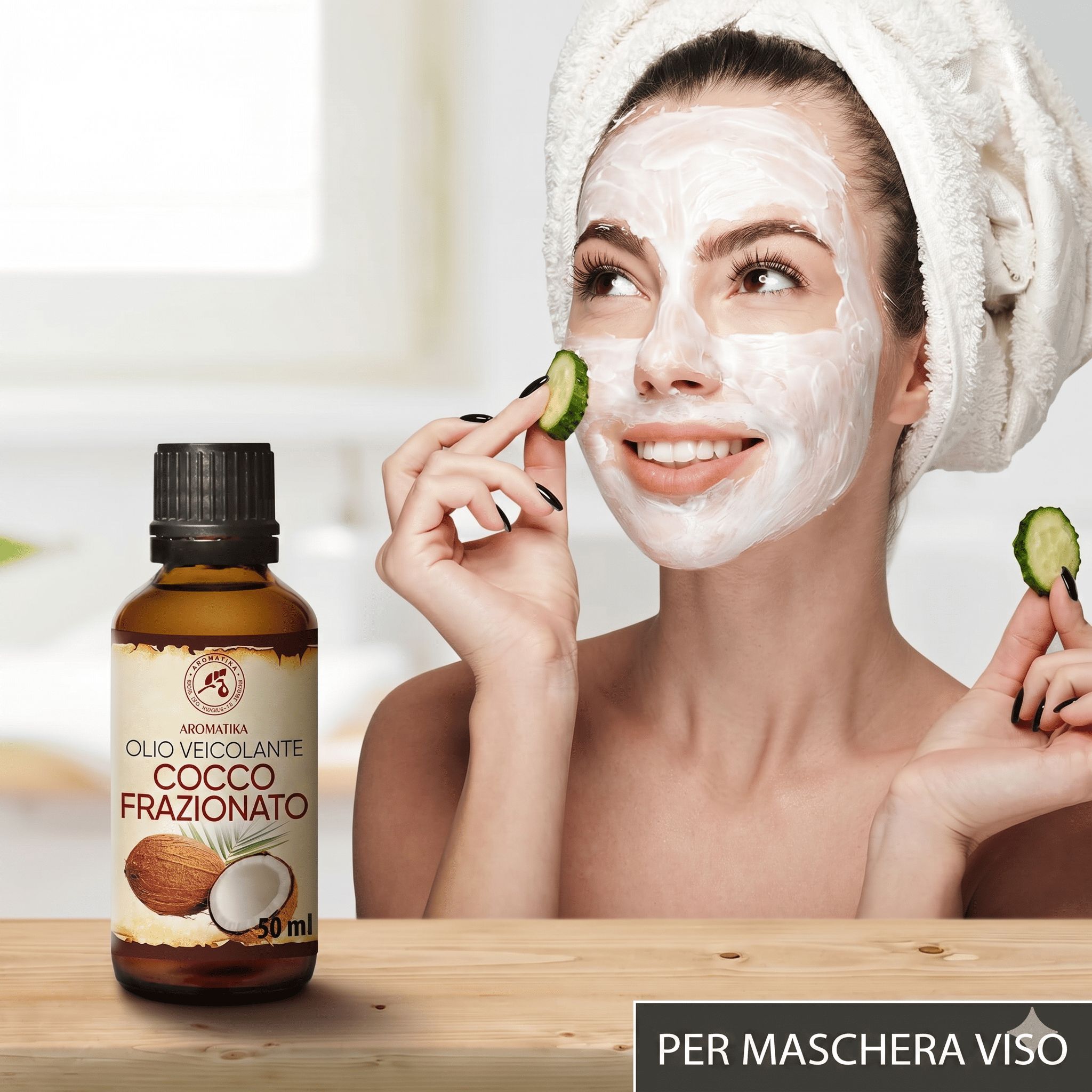 Olio di cocco frazionato AROMATIKA