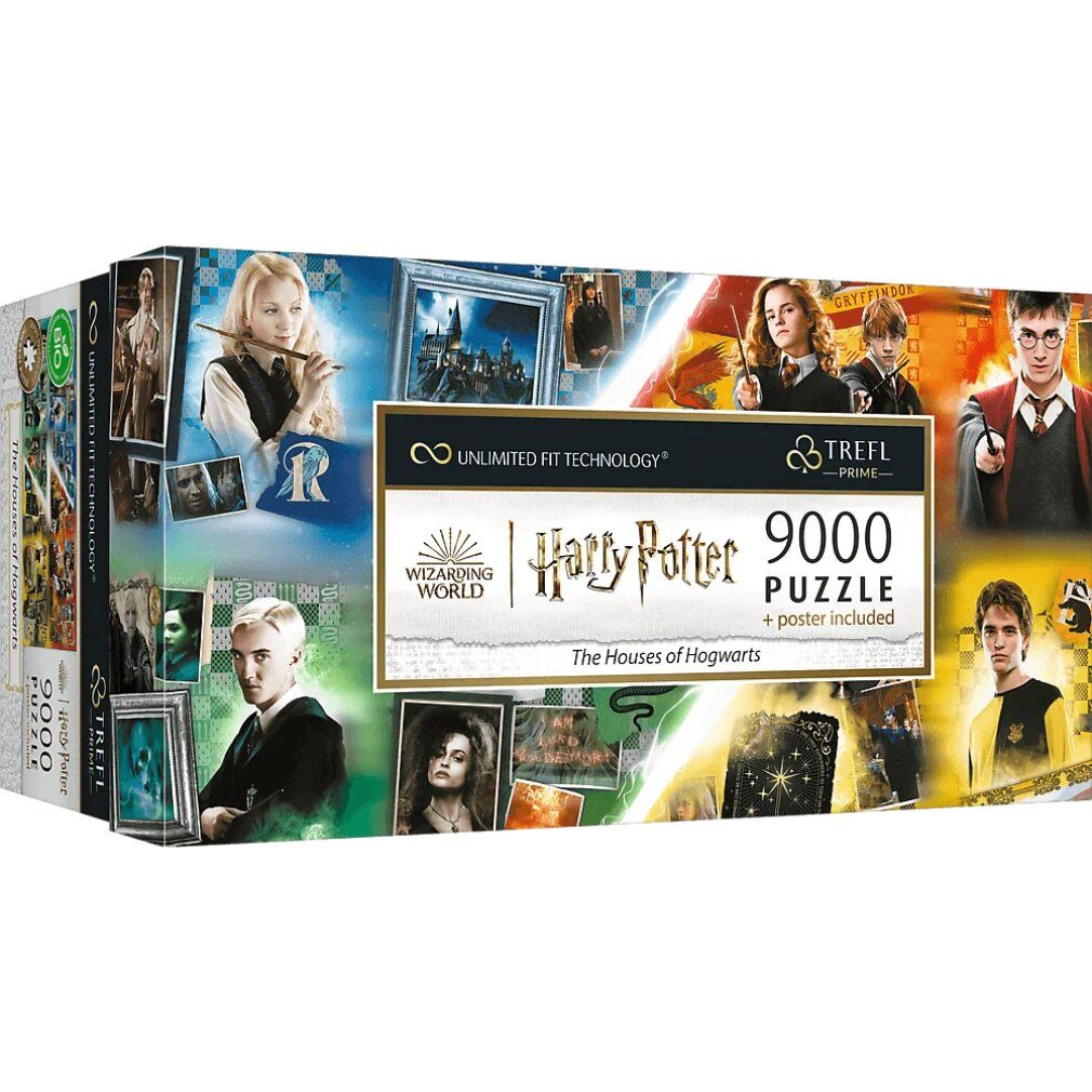 Harry Potter - Le case di Hogwarts - Puzzle uft 9000 pezzi