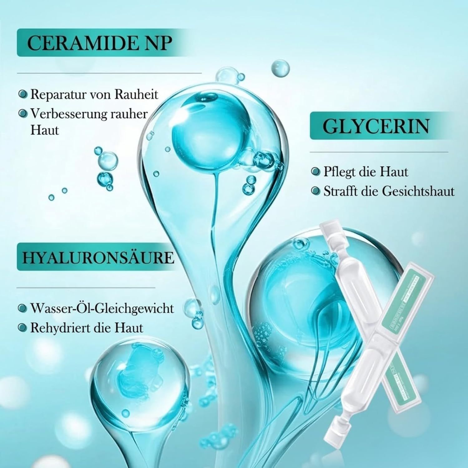 SUMMISHI Fiale Siero Viso all’Acido Ialuronico
