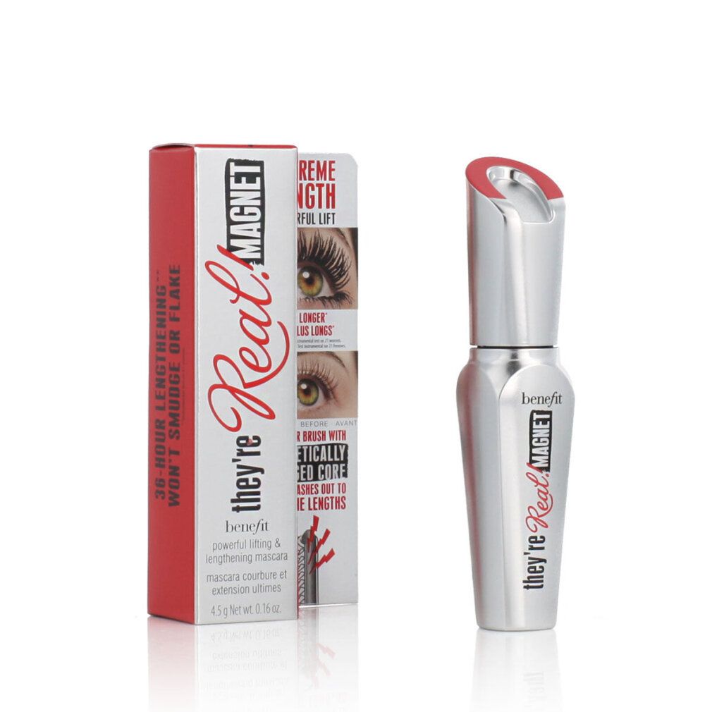 Benefit They're Real! Magnet Mascara Supercharged Black - Effetto lifting e allungante, 4 ml