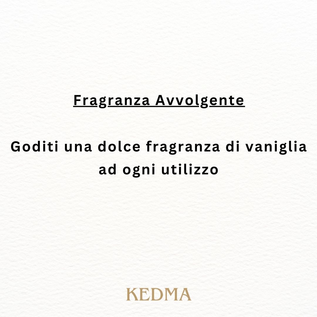 Kedma - Scrub al Sale Vaniglia con Minerali del Mar Morto