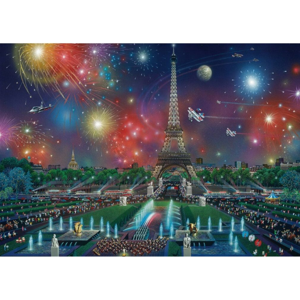 puzzle di cartone Torre Eiffel 37 cm 1000 pezzi
