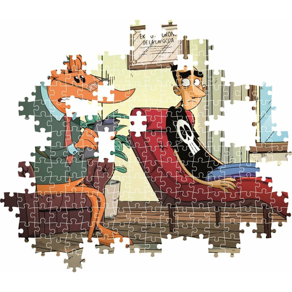 clementoni Puzzle Netflix: Questo mondo non può prendermi (Zerocalcare i) 1000 pezzi