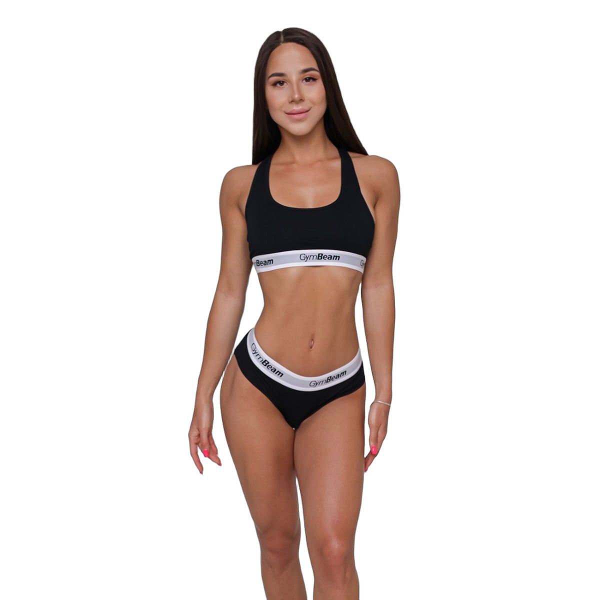 GymBeam Slip donna 3 pack vestibilità classic neri