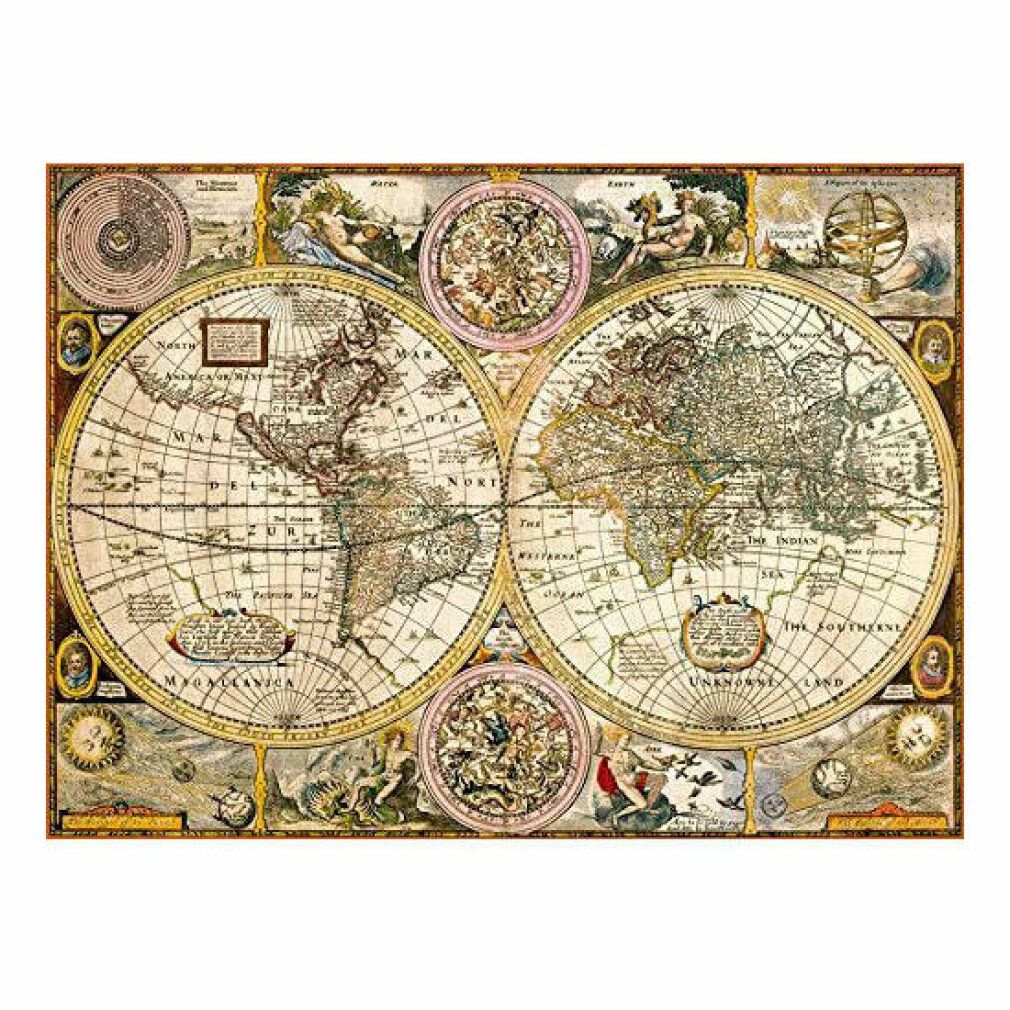 Collezione di alta qualità - Puzzle da 3000 pezzi - Vecchia mappa