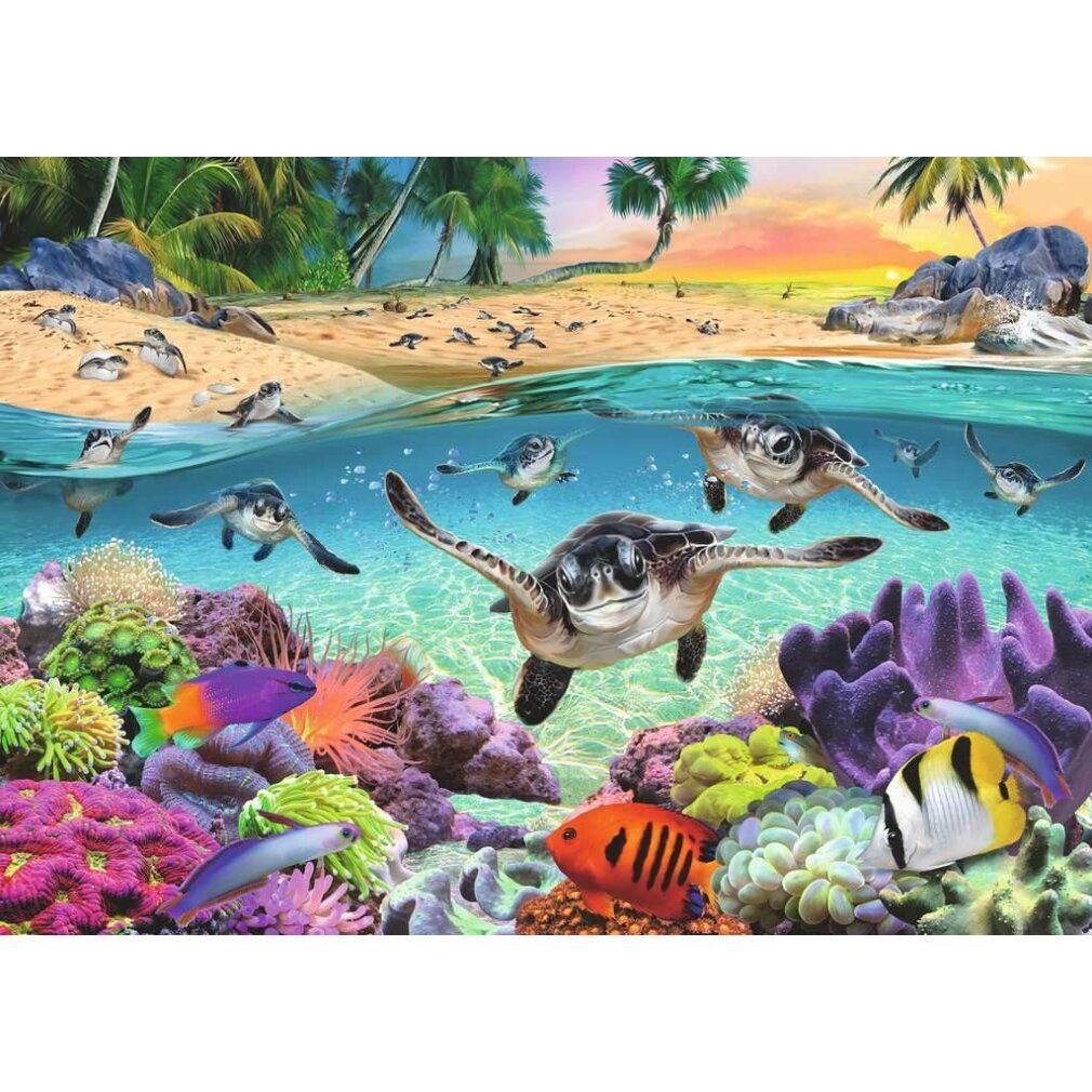 Puzzle ravensburger Bambini tartaruga xxl 500 pezzi