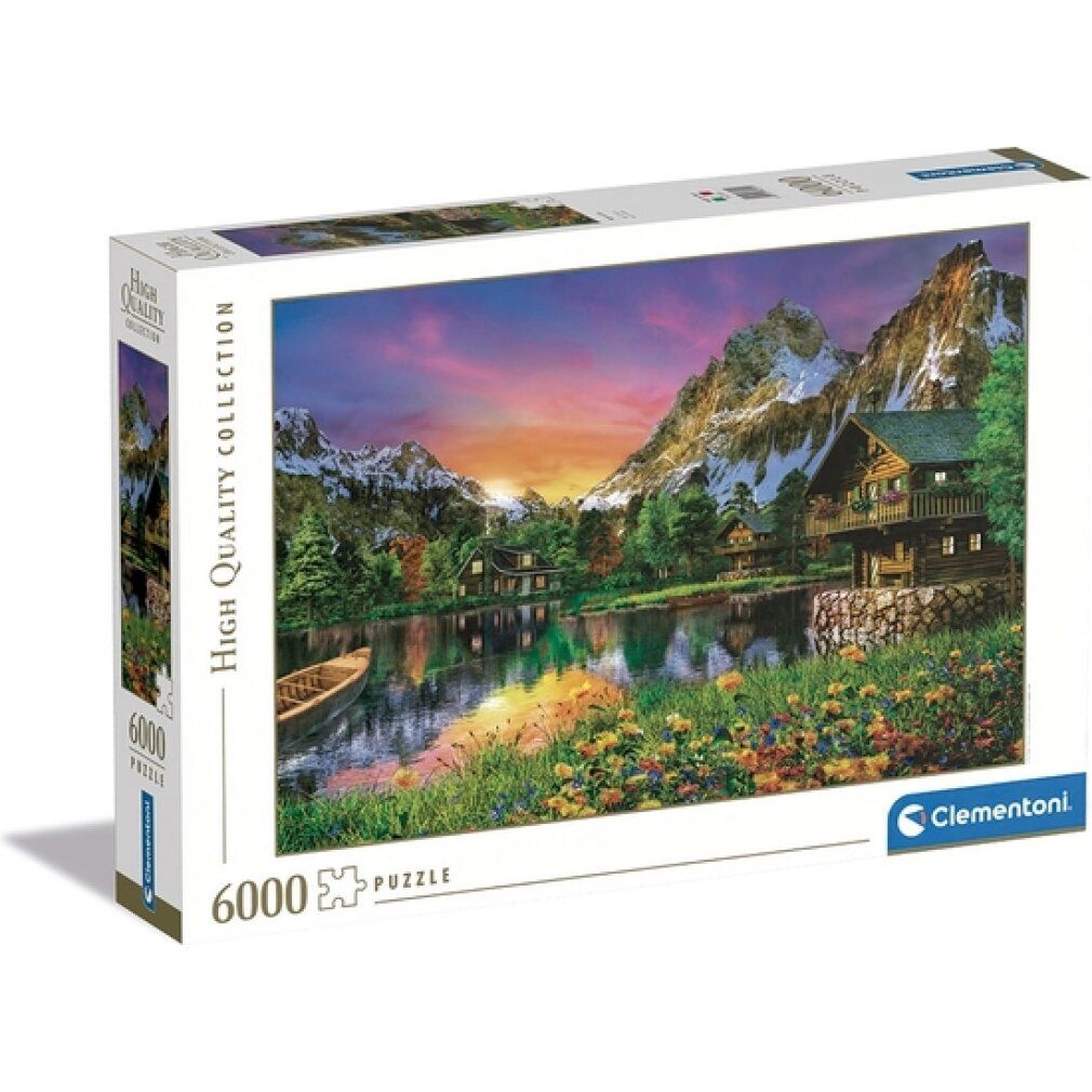 Puzzle 6000 pezzi collezione lago alpino