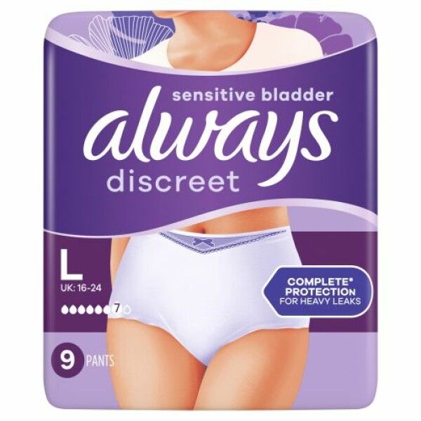 Mutandine per incontinenza Plus Always Discreet