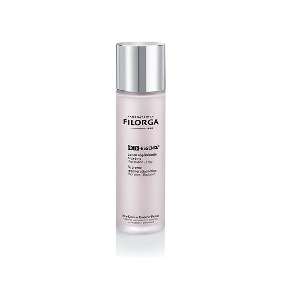Filorga NCEF-ESSENCE Lozione rigenerante suprema in flacone rosa.