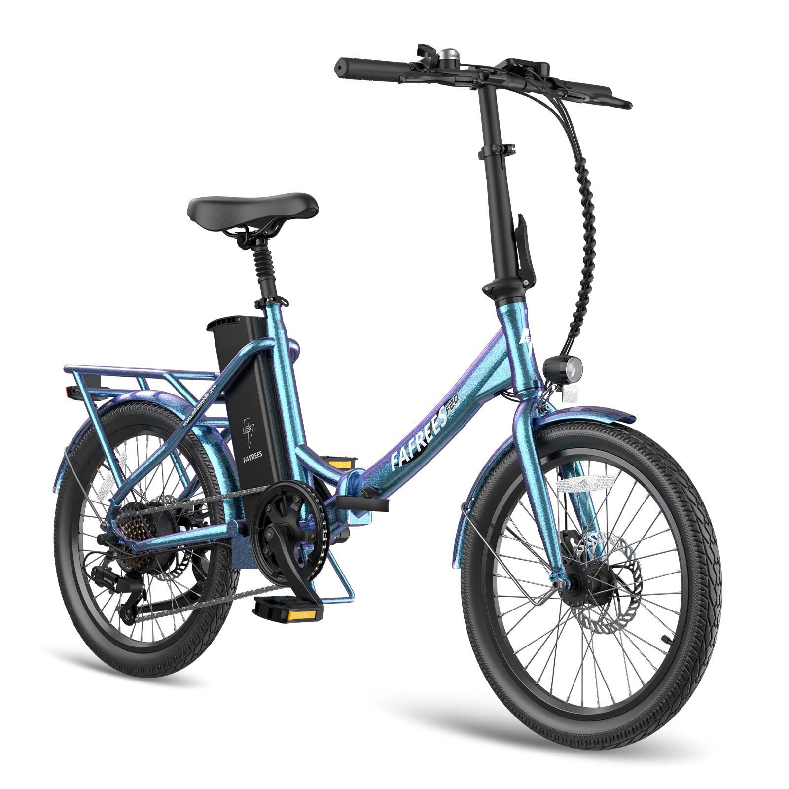 Fafrees F20 Lasting Bicicletta elettrica con batteria da 36 V 18,2 Ah