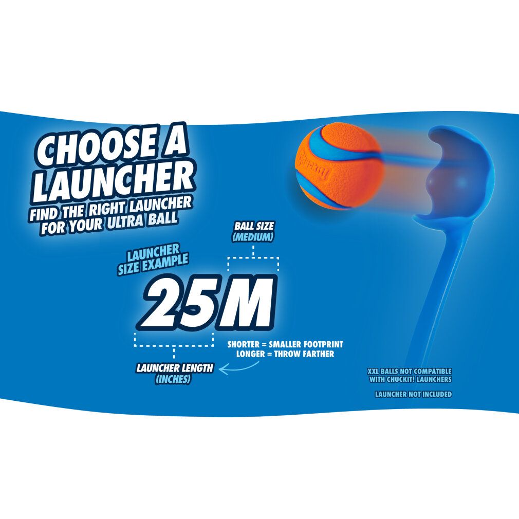 Chuckit Fetch Ball m 6 cm 1 confezione