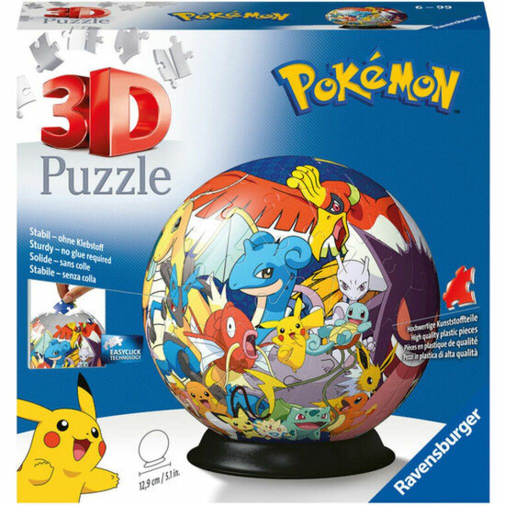 Palla puzzle 3D Ravensburger Pokémon