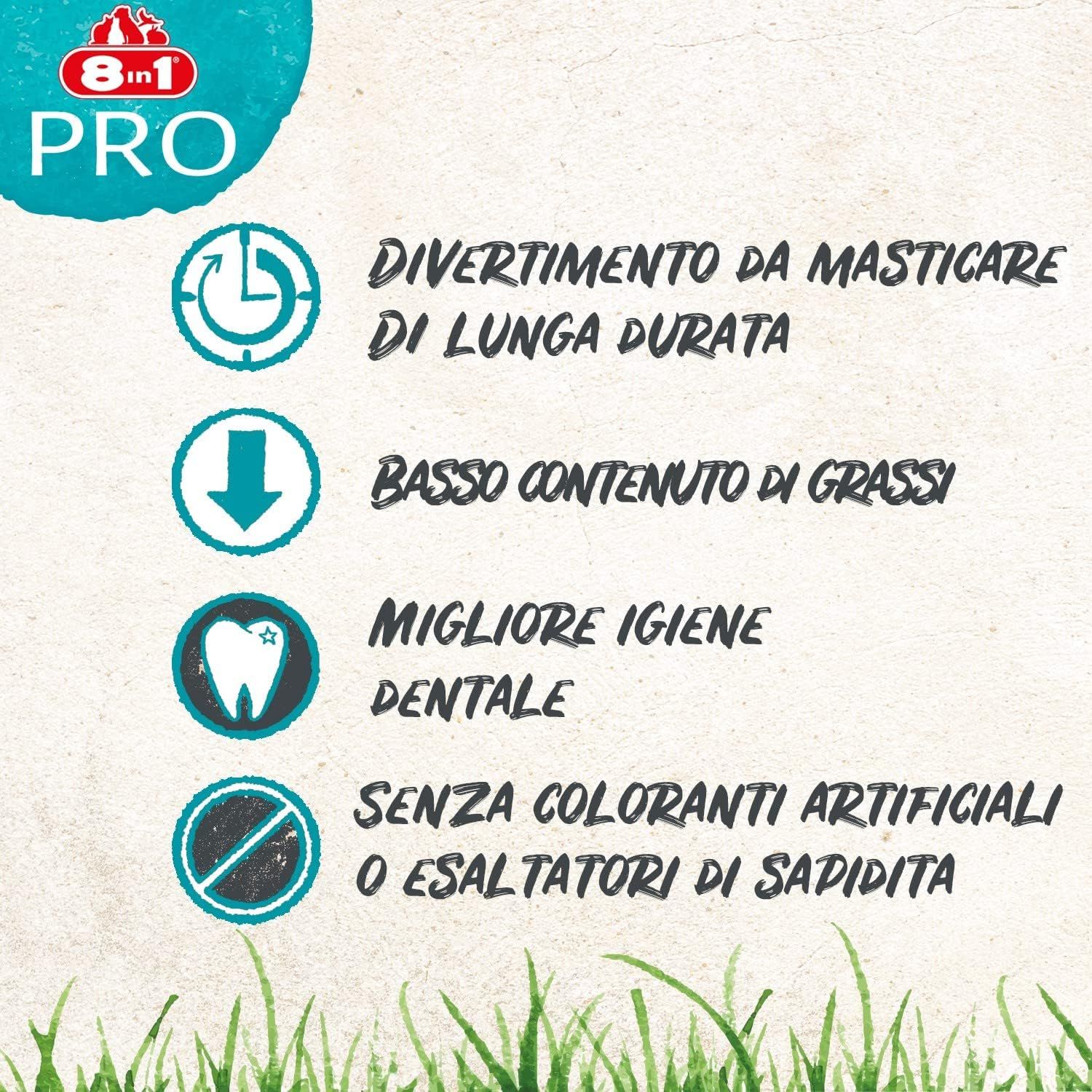 8in1 Pro Dental Bastoncini Intrecciati