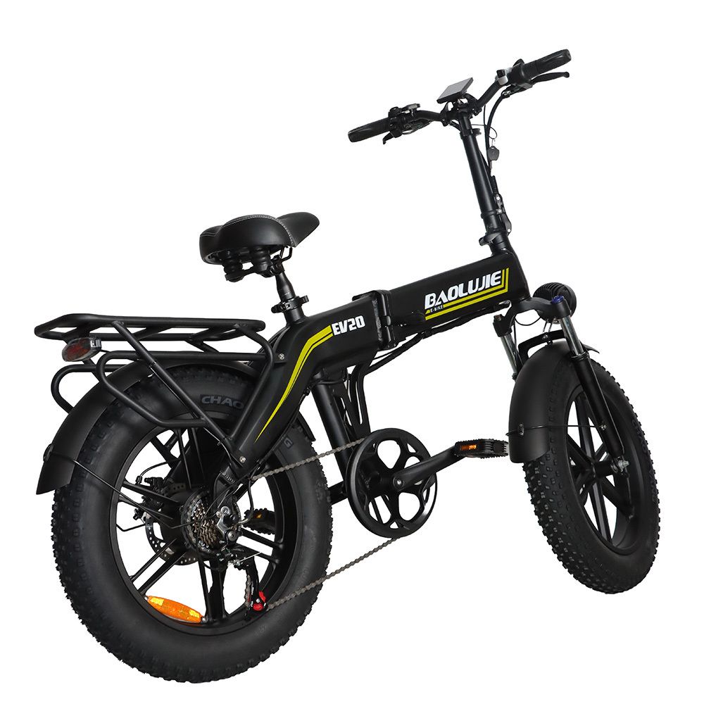 BAOLUJIE D7 Bicicletta elettrica pieghevole, batteria da 48 V 16 Ah