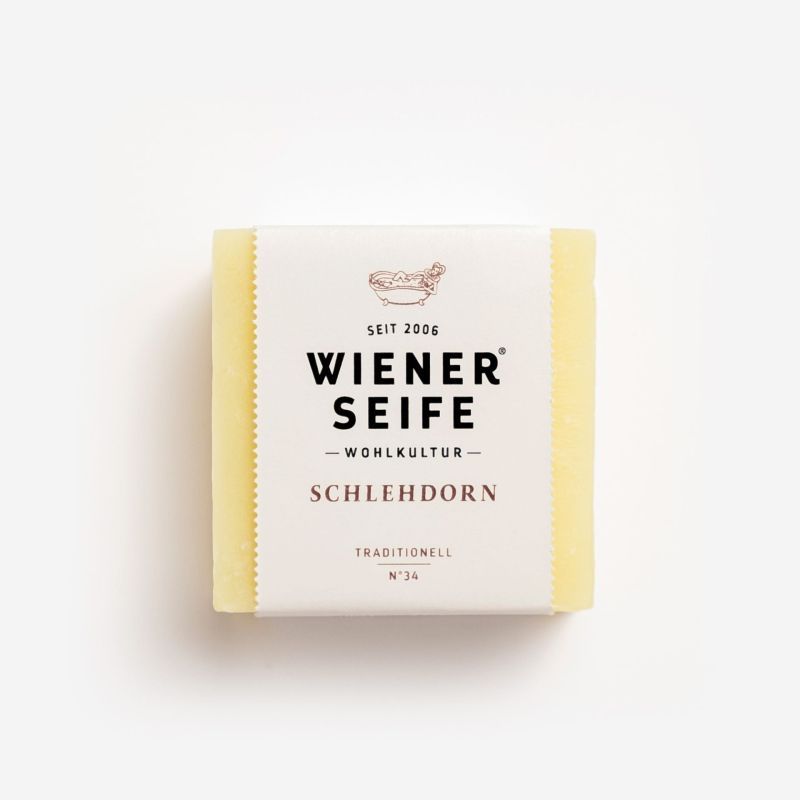 Wiener Seife Sapone al prugnolo N°34, fatto a mano