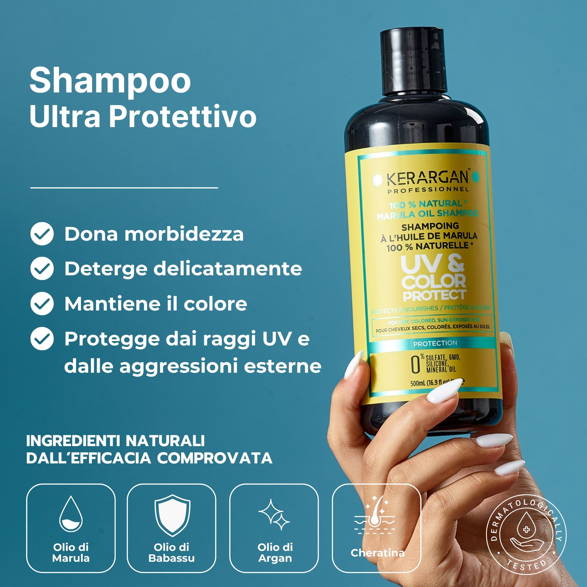 Kerargan - Shampoo & Balsamo UV Marula