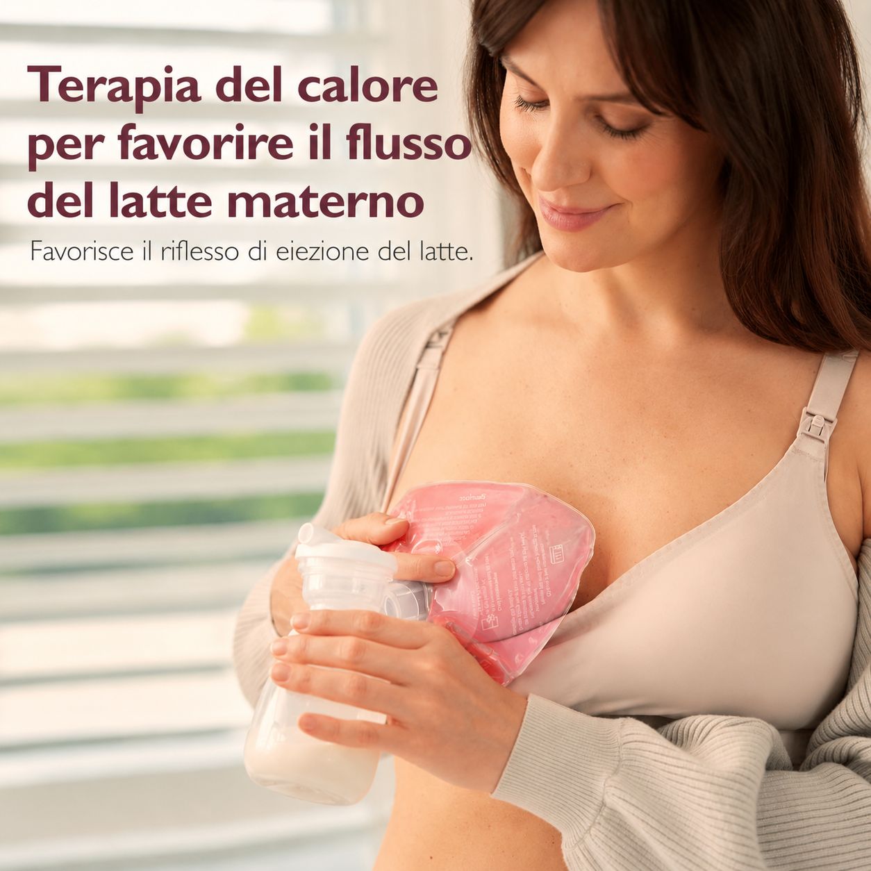 Impacchi terapeutici grandi per il seno caldo/freddo Momcozy