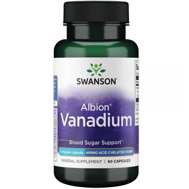 SWANSON Albion Vanadium 5 mg