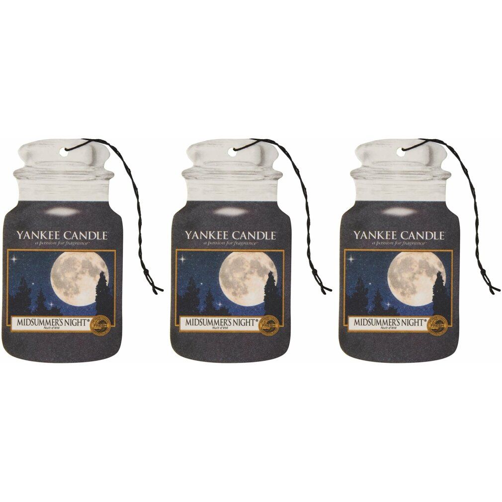 Yankee Candle tag classic 3ks Midsummers Night tag 3 ks
