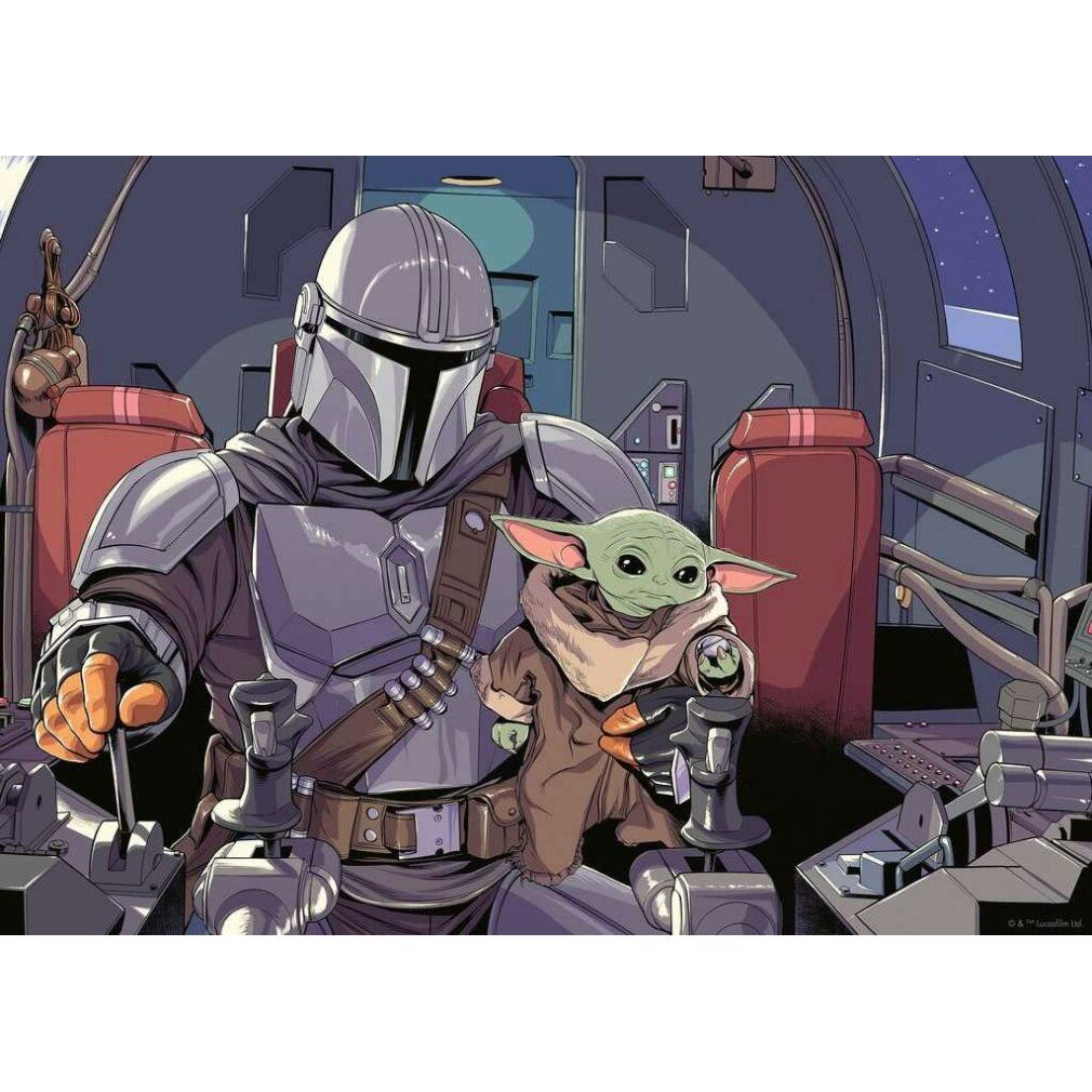 Puzzle di Star Wars Il Mandaloriano (1000 pezzi)
