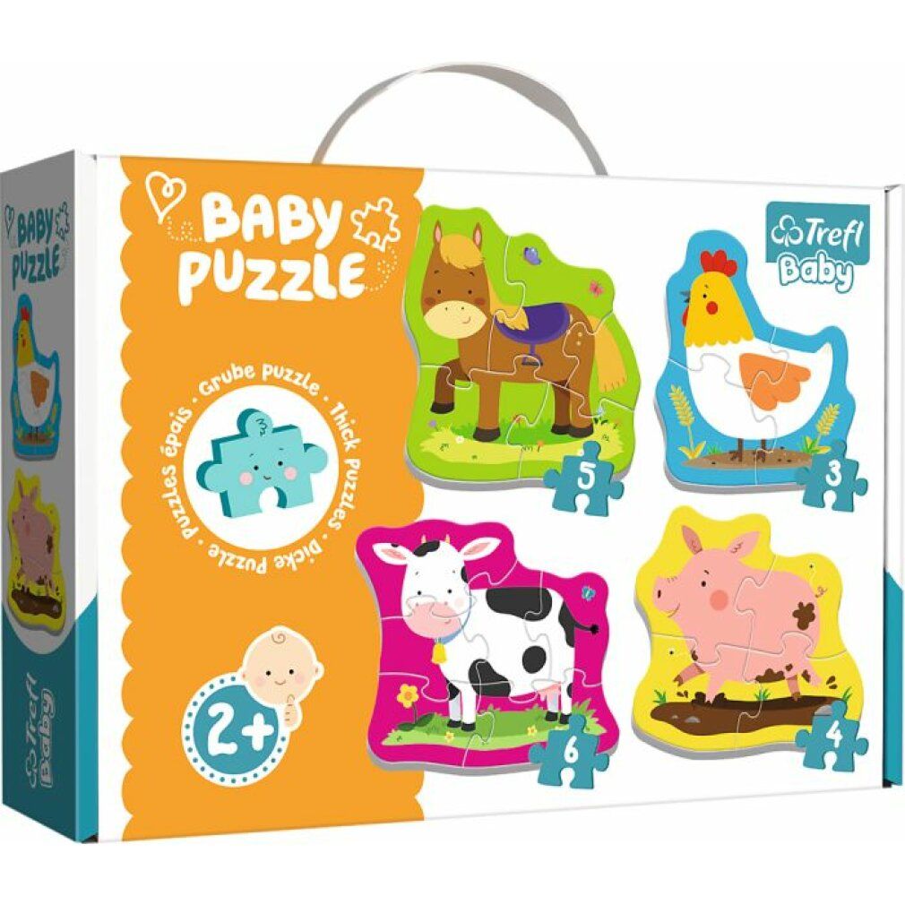Baby puzzle animali della fattoria