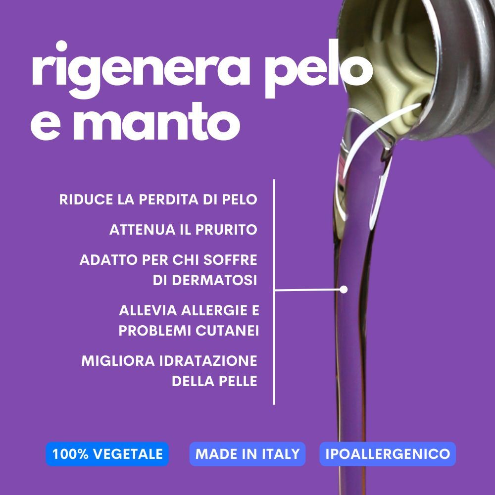 JAMPY Olio Vegetale per Cani The Smart Omega