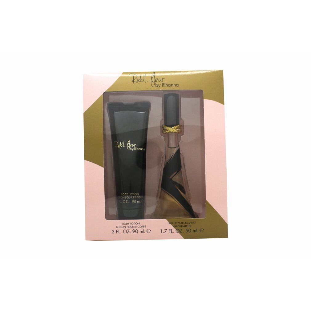 Set regalo Rihanna Reb&#39 l Fleur 50ml Eau De Parfum Spray + 90ml
