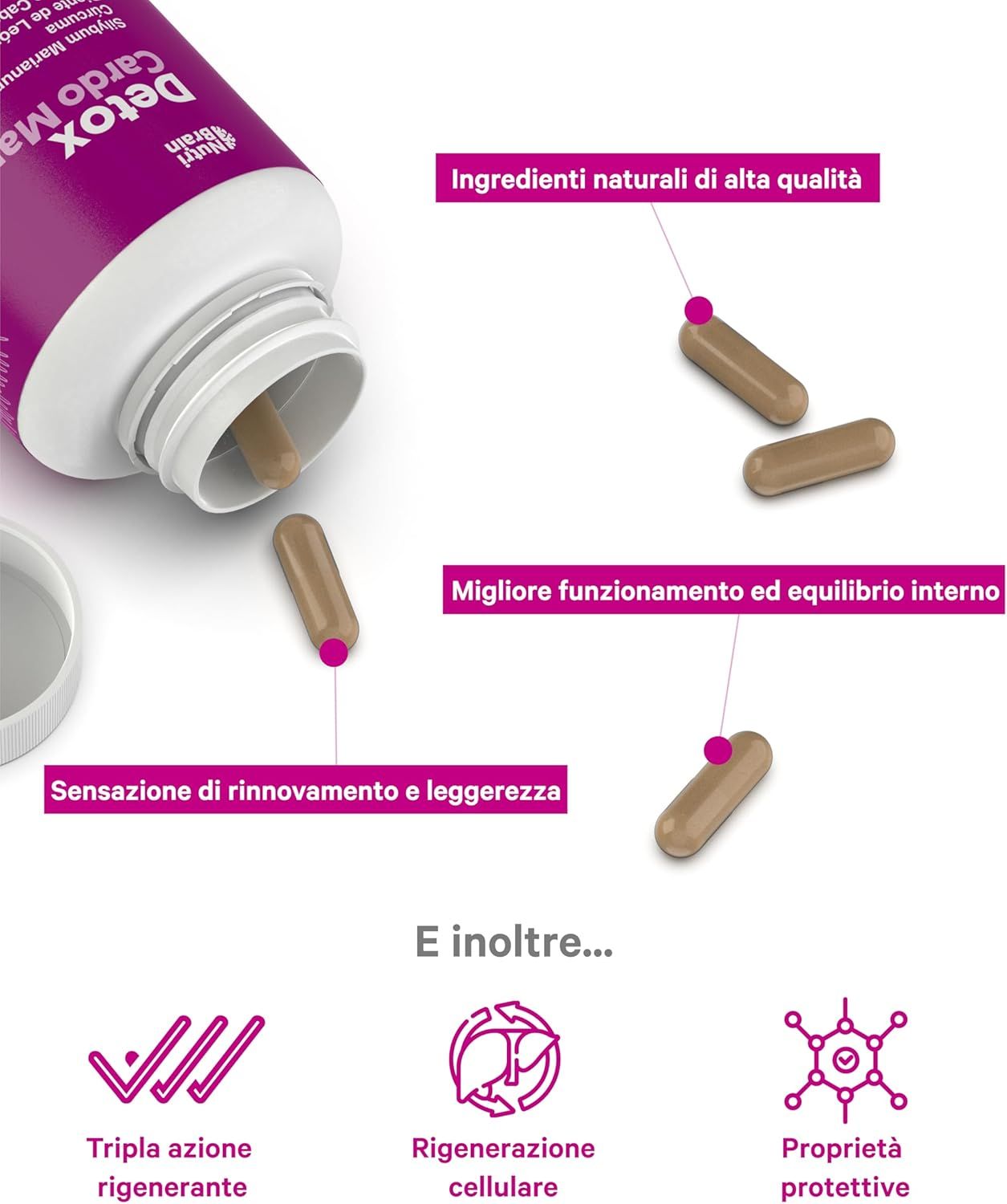 NUTRIBRAIN Capsule di Cardo Mariano