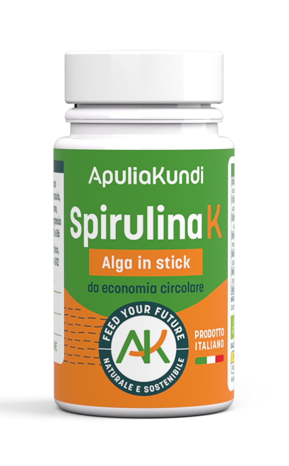 Spirulina K BIO Stick Senza Glutine 40g - Apuliakundi