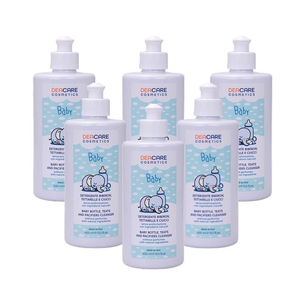 DEACARE Baby - Detergente Biberon Tettarelle Ciucci - Naturale e senza profumo