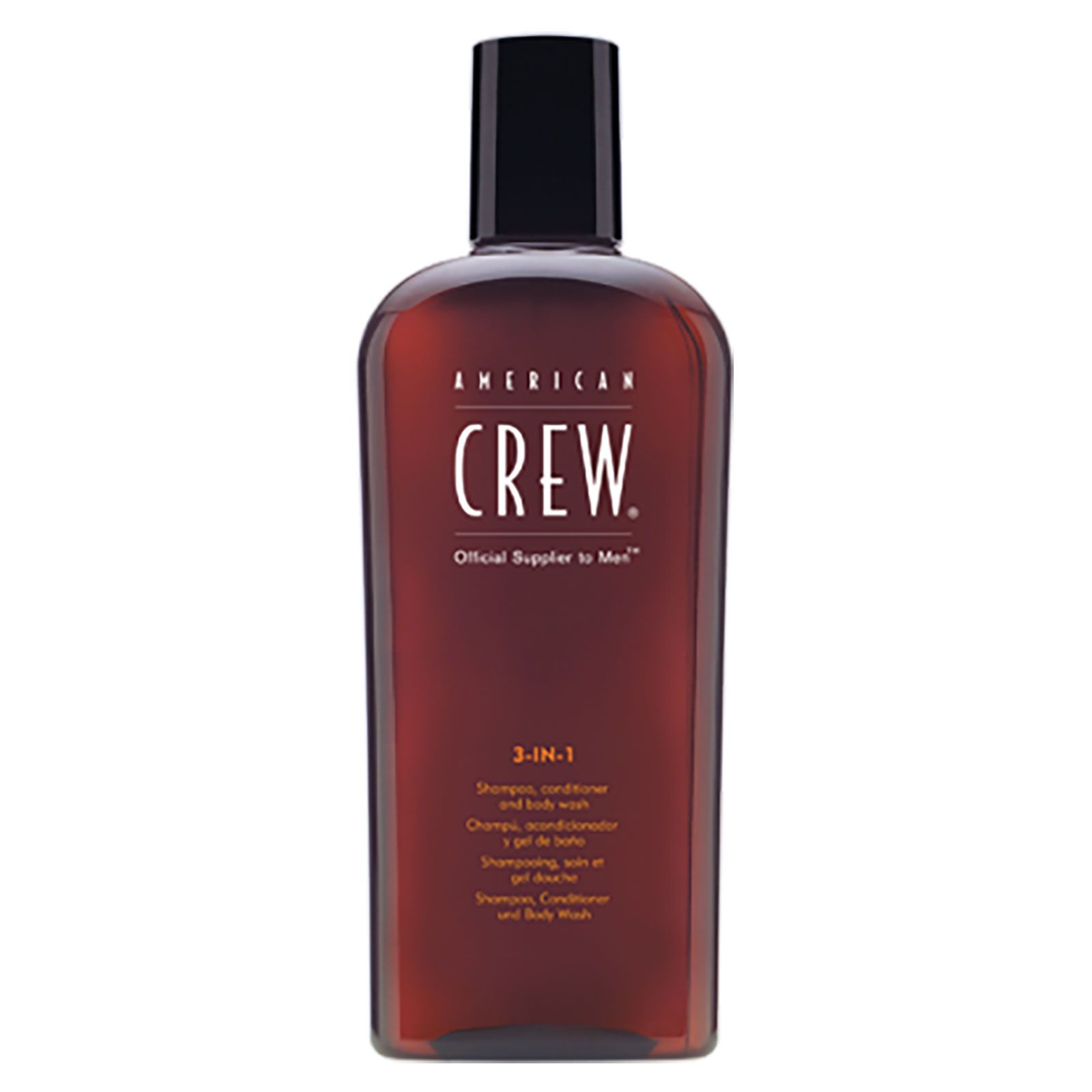 American Crew Shampoo, balsamo e gel doccia 3 in 1