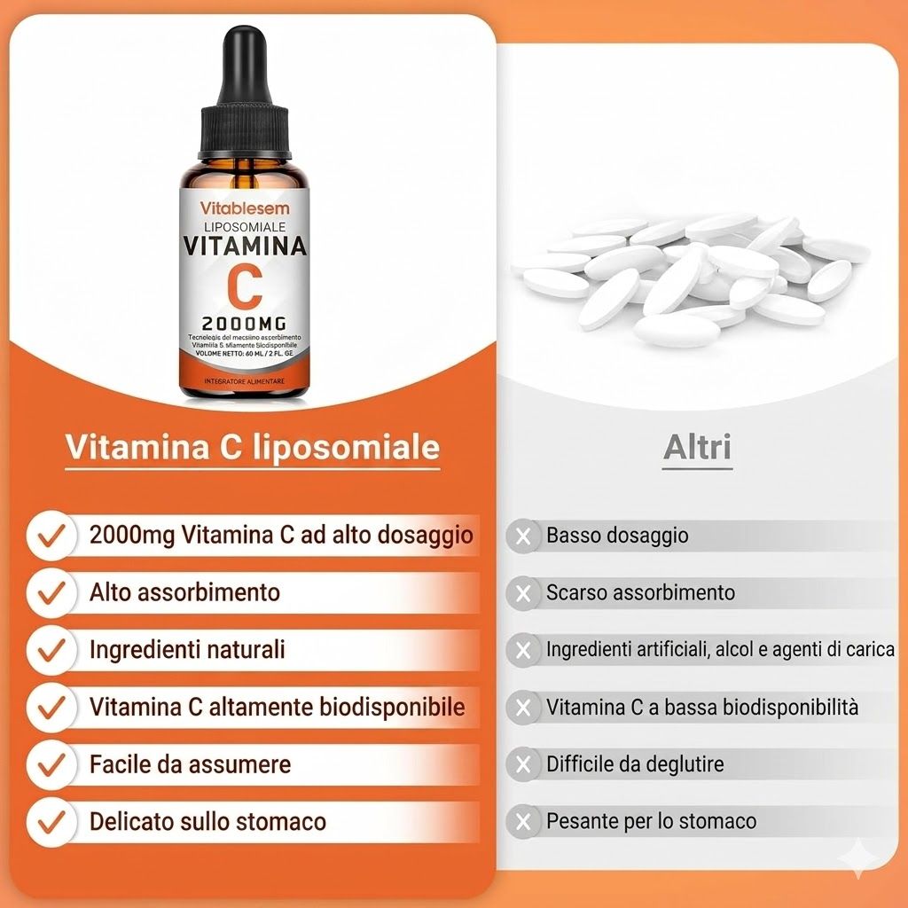 Vitablesem Vitamina C Liposomiale Liquida