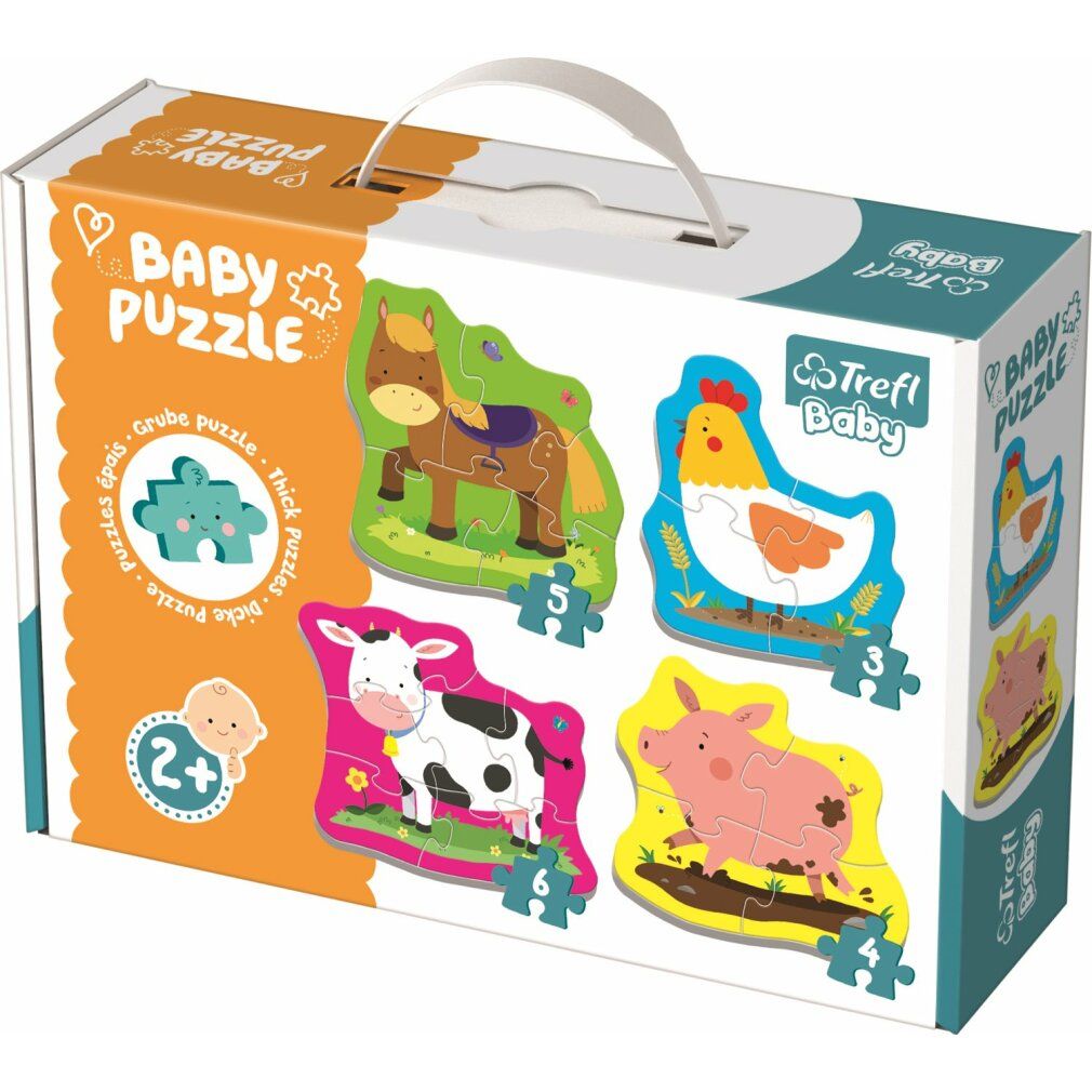 Baby puzzle animali della fattoria