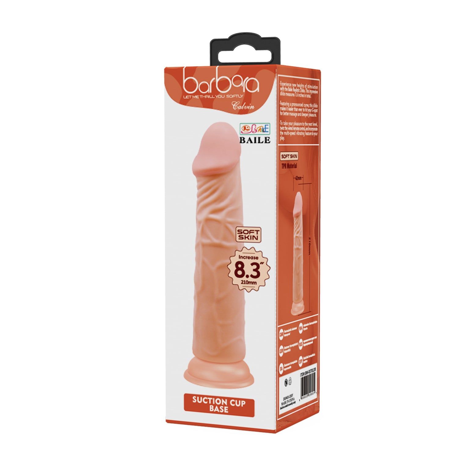 Dildo Realistico Barbara Calvin 21 cm