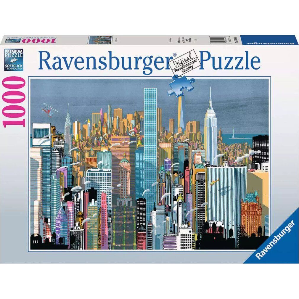 Ravensburger - Puzzle i am New York 1000p