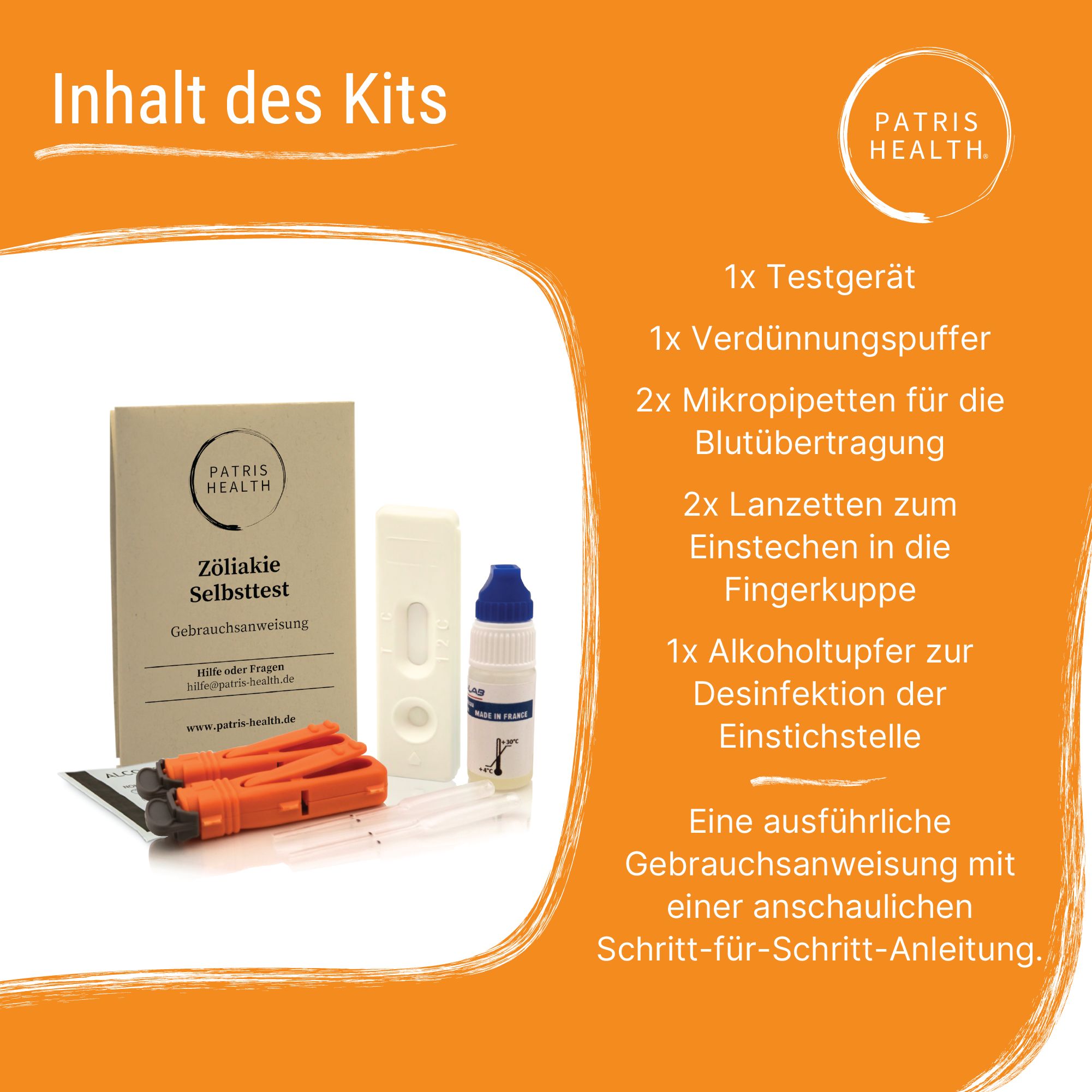 Test per la Celiachia Patris Health®