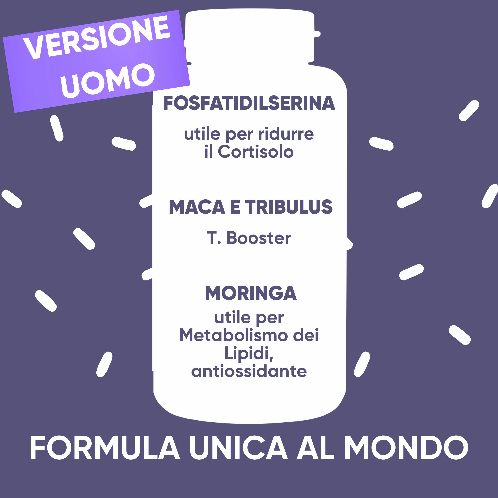 RedMoringa Trattamento LOW CORTISOLO UOMO