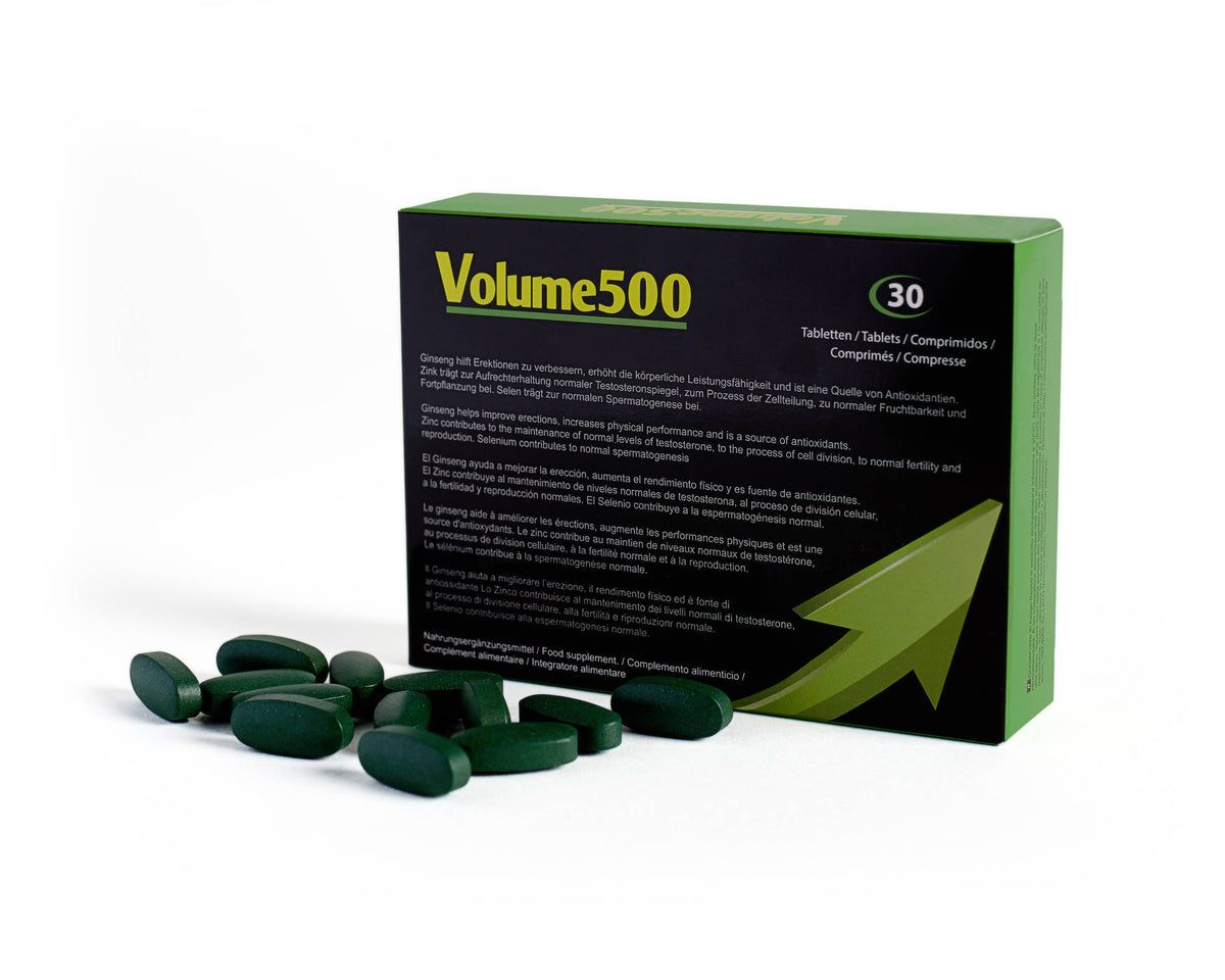 500Cosmetics Volume500 Pillole per volume dello sperma