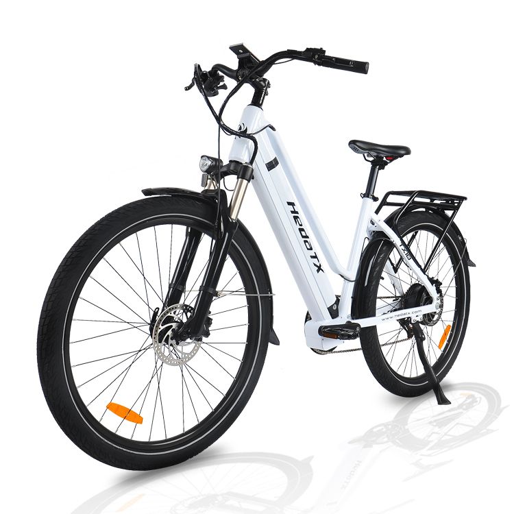 Bici elettrica Hedatx TXC10 con batteria da 48 V 19,2 Ah, cambio Shimano a 9 velocità