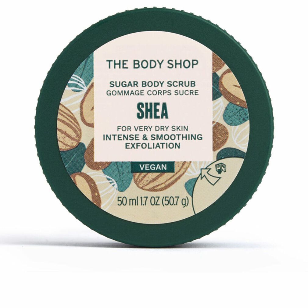 The Body Shop Scrub corpo al karité regno unito cartone @ 1 pezzo x